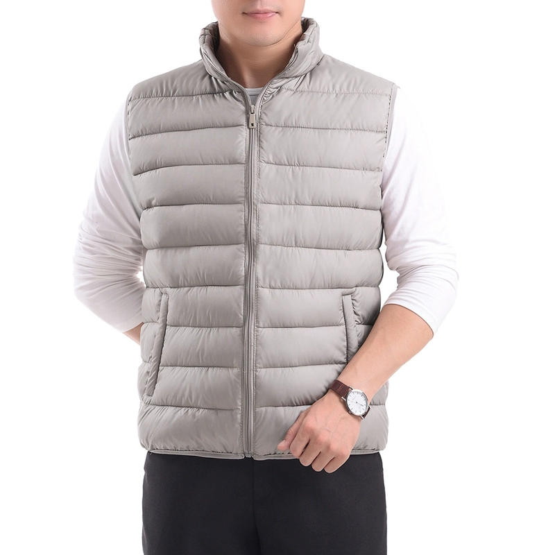 Áo vest nam và trung niên nam vest nam ấm áp cotton trung thu mùa thu và mùa đông vest vest vest mùa thu nam áo 3 lỗ nam