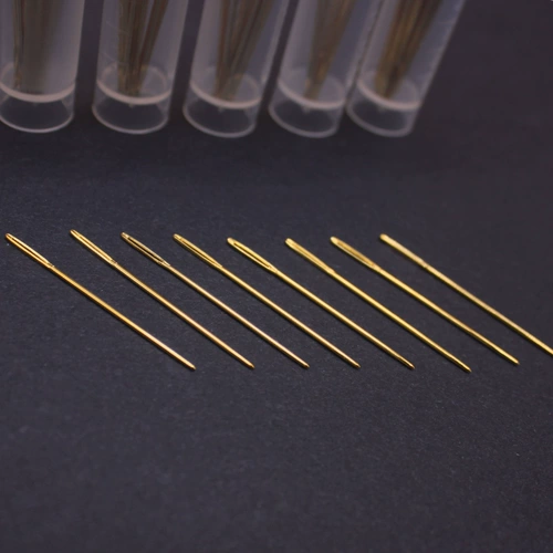 Инструмент для вышивания крестиком Liangfeng Dmc, игла для вышивания, полностью позолоченная игла для вышивания 24 # средняя сетка 26 # маленькая сетка 22 # 28 большая сетка # маленькая сетка