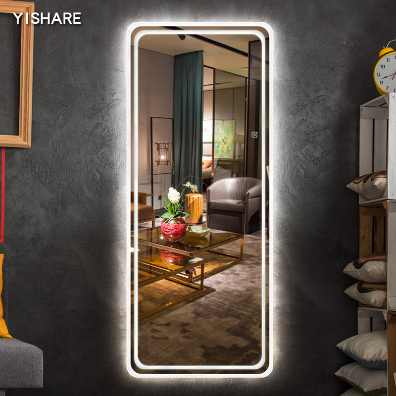 [USD 203.11] Yishare Full Body Mirror Decorative Mirror Trial Room