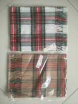 Stock new goelia brand export high-grade wool scarf 100% pure wool scarf