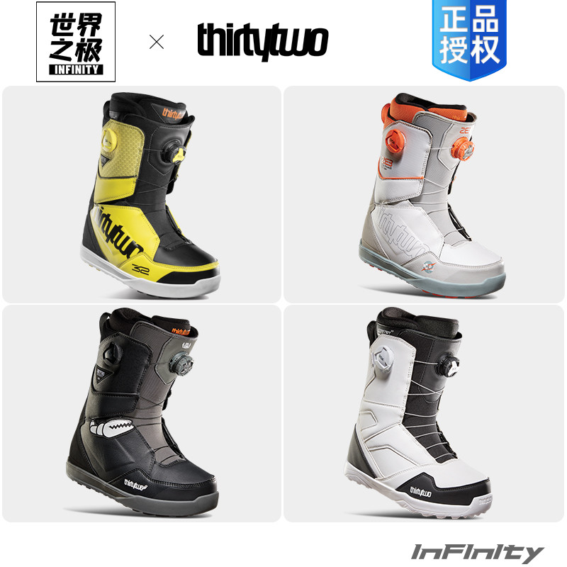 thirtytwo32 ski shoes veneer BOA wire buckle strap tm2 flat flower carved slip thirty32 snow shoes male