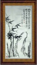 Masters of calligraphy and painting Qi Gong painting four feet flower-and-bird Zhongtang living room office paintings hand-painted painting core zhu shi figure