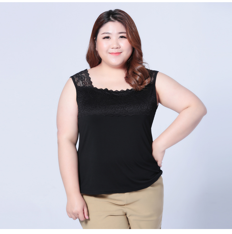 Giải phóng mặt bằng mới cho phụ nữ kích thước lớn áo sơ mi không tay áo sơ mi nhỏ áo sơ mi ren Hàn Quốc áo lót nữ - Áo ba lỗ đồ nữ đẹp