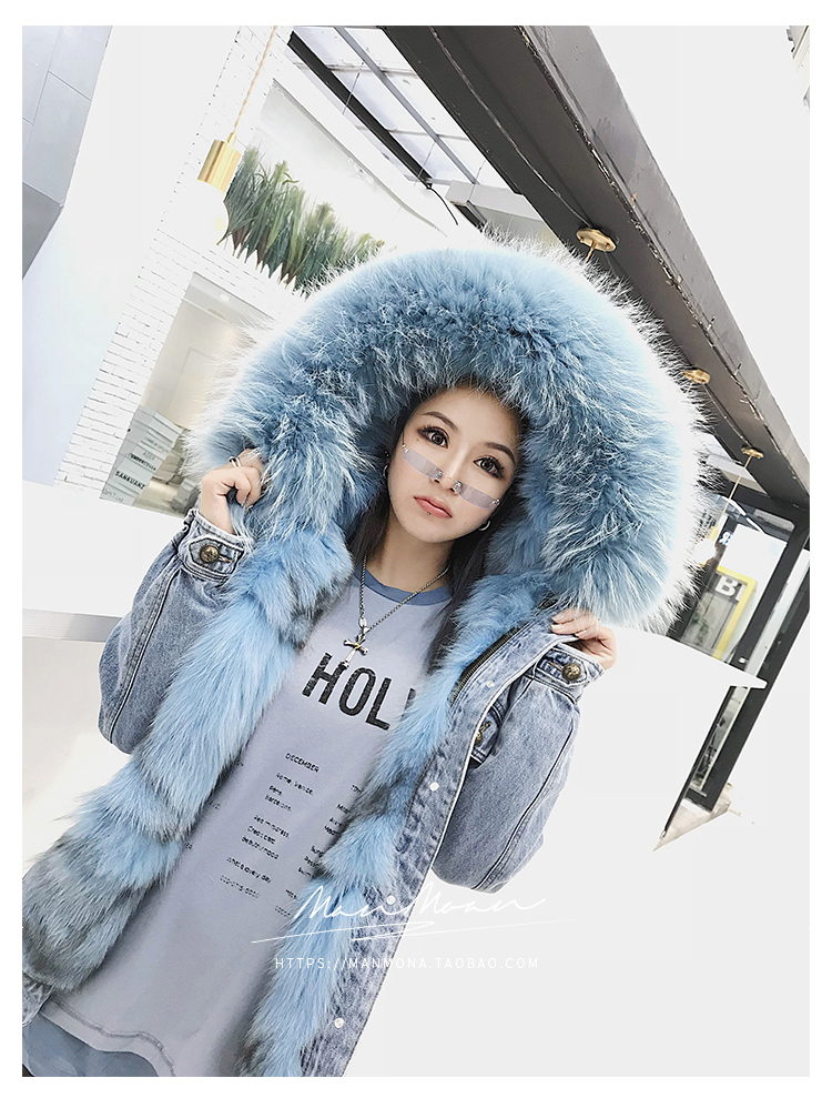 Manteau de fourrure femme MANMONA - Ref 3174090 Image 70