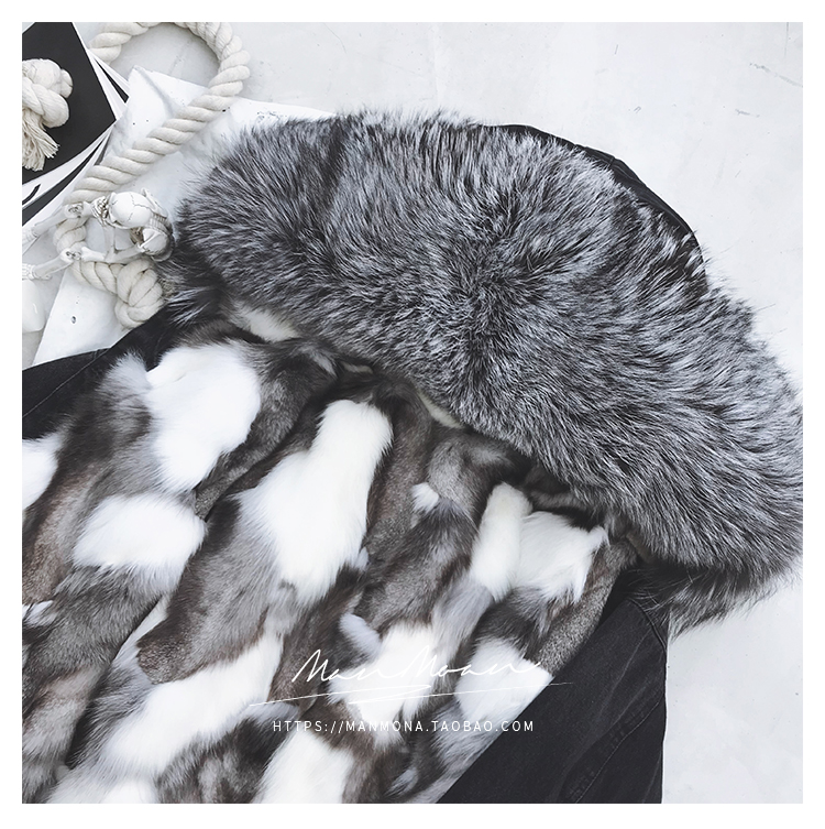 Manteau de fourrure femme MANMONA - Ref 3174090 Image 138