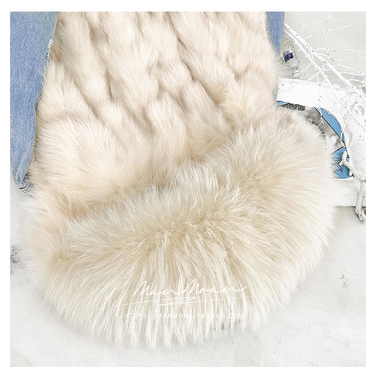 Manteau de fourrure femme MANMONA - Ref 3174090 Image 128