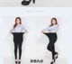 Modal eo cao cộng với phân bón Quần legging thun cao nữ chất béo MM mỏng 200 kg một quần mặc quần mùa xuân