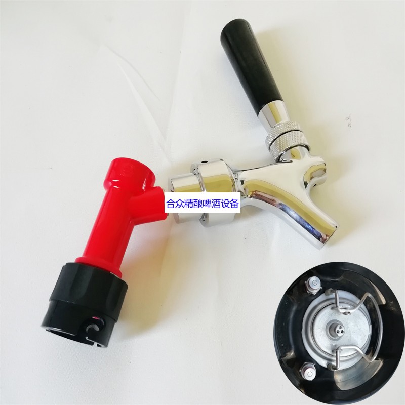 keg bucket for wine tap Pepsi Syrup Barrel Out Wine Valve Quick Joint Coca-Cola Barrel Whiter Out Wine Valve