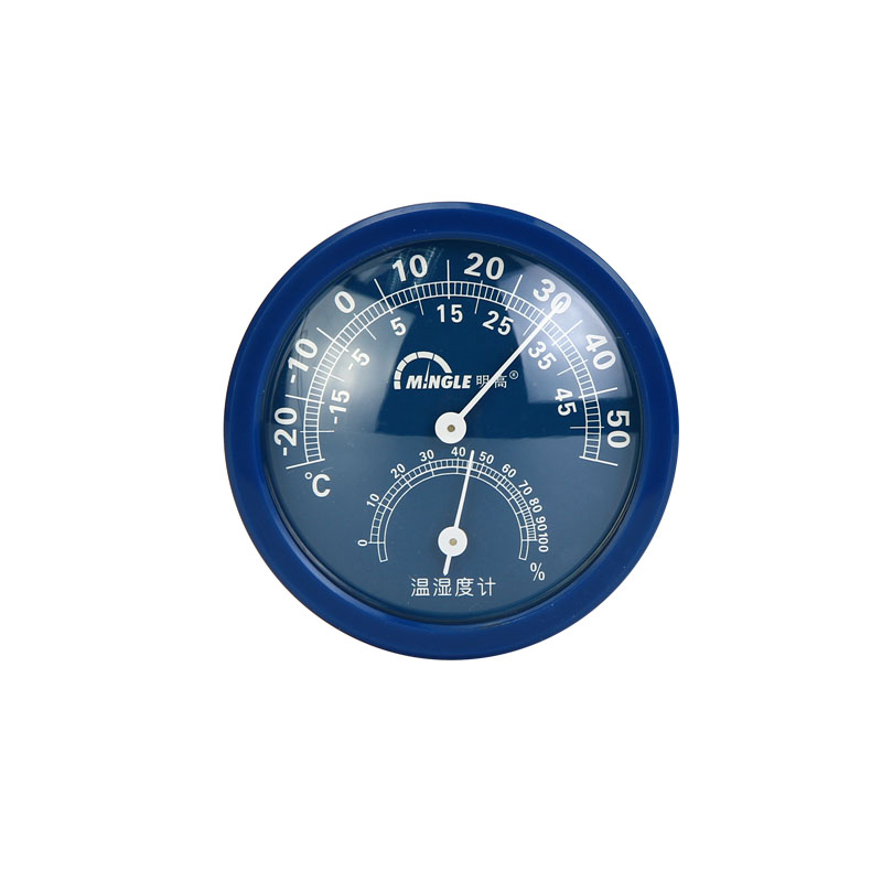 Mingle Minggao TH108 Mini Home Wall Bimetal Thermometer Indoor Greenhouse Light Ride