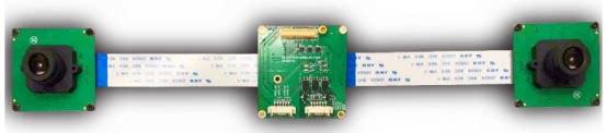 Non-UVC industrial grade USB3 0 binocular module supports custom multi-camera module phase global shutter