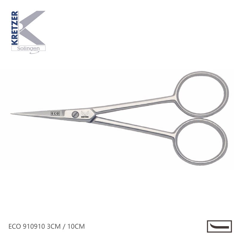 KRETZER embroidered scissors 910910 tailor cut 910810 cut paper knife 10809 cut cut scissors 110709-Taobao