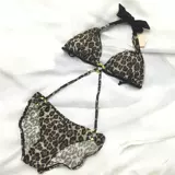 Эблин купальный костюм леопардовый костюм, покрывающий живот и тонкую сталь