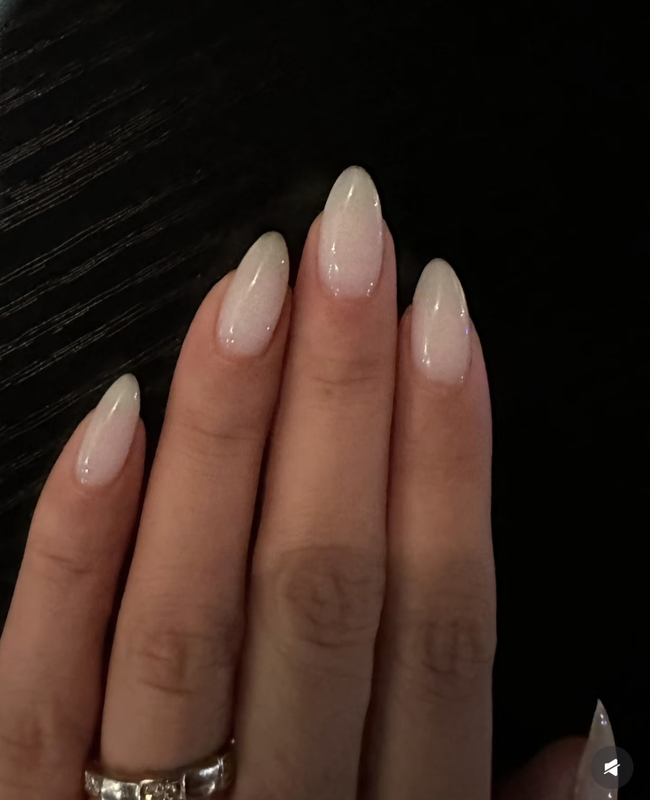 【Milky White High Ice】High-Quality Milky White Handmade Wearable Nails, Pure Desire Style, Structured Nail Art Patches, Finished Product 【Milky White High Ice】High-Quality Milky White Handmade Wearable Nails, Pure Desire Style, Structured Nail Art Patches, Finished Product