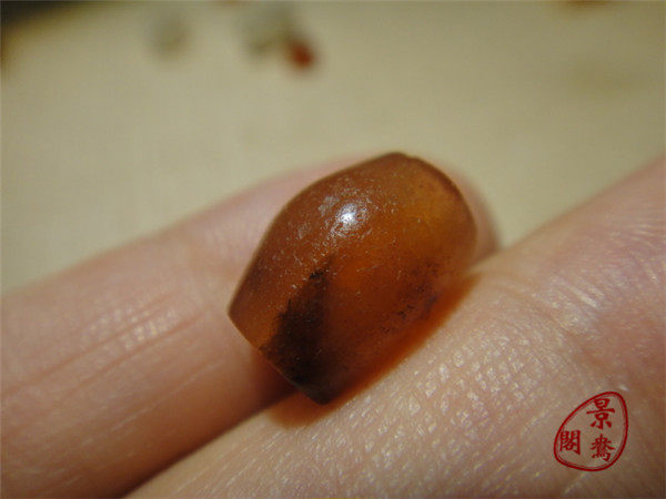 Сувенир 明清老红玛瑙勒子管珠多宝配珠佛珠手串配饰散珠细腻风化120