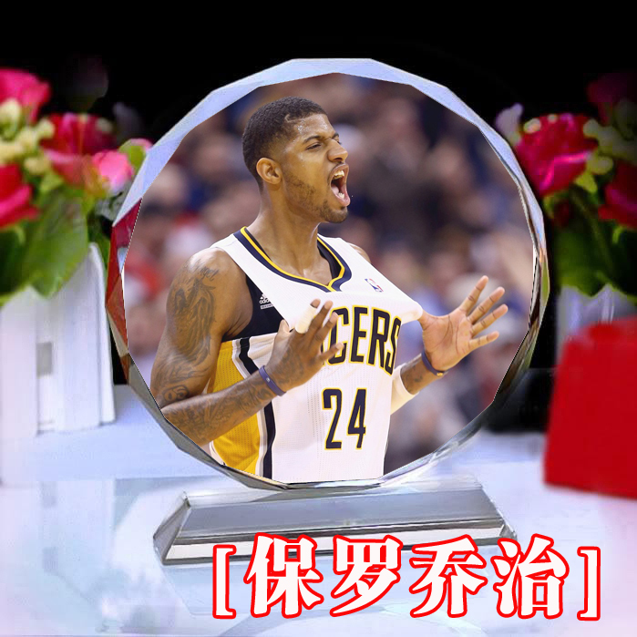 Paul George Peripheral Doll Doll Poster Souvenir Birthday Gift for Boys and Girls Friends Basketball Fans