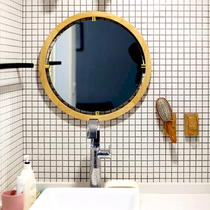 Small square brick Ceramic mosaic tile Kitchen white brick wall brick Bathroom floor tile Nordic style non-slip wear-resistant