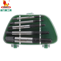 Power lion water pipe faucet broken wire extractor W0611 W0612 triangular valve inner tooth extractor multi-piece set