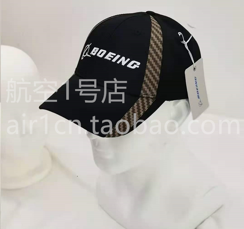 BOEING BOEING new version of the black color baseball cap pilot cap can not be mediated
