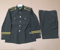 New stock 89 - type publicly disclosed olive fabric summer suit Vanlittin cadre suit in the mountain mountain assembly 83