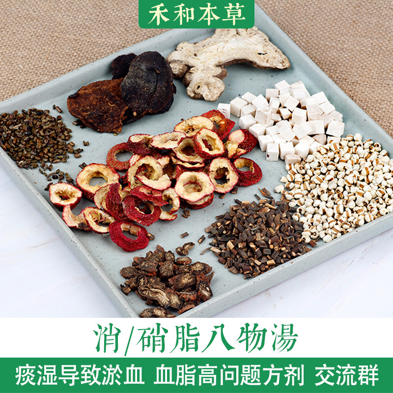 Xiao Nizhi Bawu Decoction Xiaoshu Herbal Pack 1 Quantity Phlegm-Damp Constitution Hawthorn Sulphur-Free Grass and 7 Medicinal Herbs