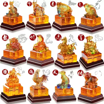 Fetal hair Fetal hair souvenir production diy pig and mouse baby homemade baby navel with fetal hair chapter Fetal hair seal