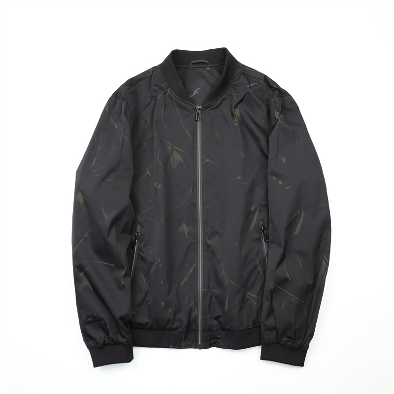 Really Cool! Great Clearance Price. Men's Classic Baseball Collar Jacket for Spring and Autumn, Versatile, Casual, and Comfortable