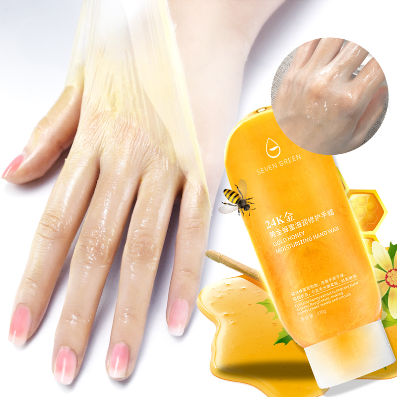 Hand film honey hand cream to black tender white moisturizing moisturizing fine and delicate hands fine print Death to the old cocoon anti-aging and anti-cracking