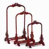 Махоган, висящая нефритовая стойка, стойка для клетки кузнечика, нефритовая стойка с твердым деревом, ювелирная стойка, нефрит ювелирная стойка, нефритовая кулона