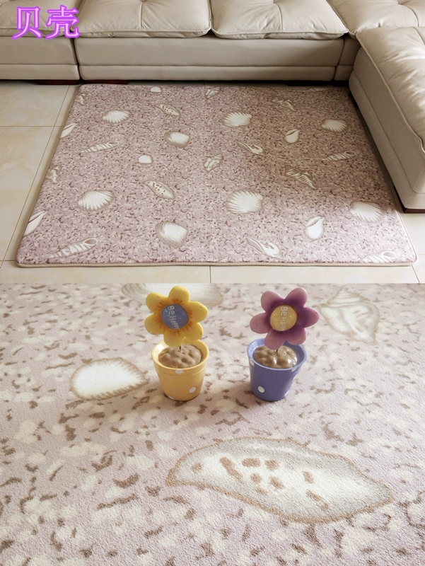 Yahong Châu Âu có thể giặt được lông cừu san hô Phòng khách phòng ngủ cạnh giường Foyer phòng tắm sàn mat nhiều hình ảnh tùy chọn