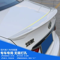 Áp dụng cho Hyundai Sonata Tám thế hệ của Phụ kiện xe hơi Cáp 8 Tua bin gió áp lực ngang được sơn miễn phí cánh lướt gió ô tô