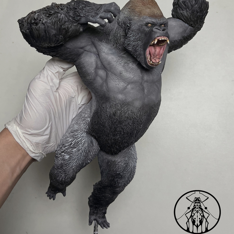 Aphid Studio Earth Pulse - Western Lowland Gorilla Collectible Statue