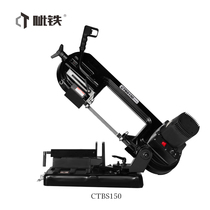 New iron CTBS150 sawing machine band saw small desktop household stainless steel metal cutting machine horizontal