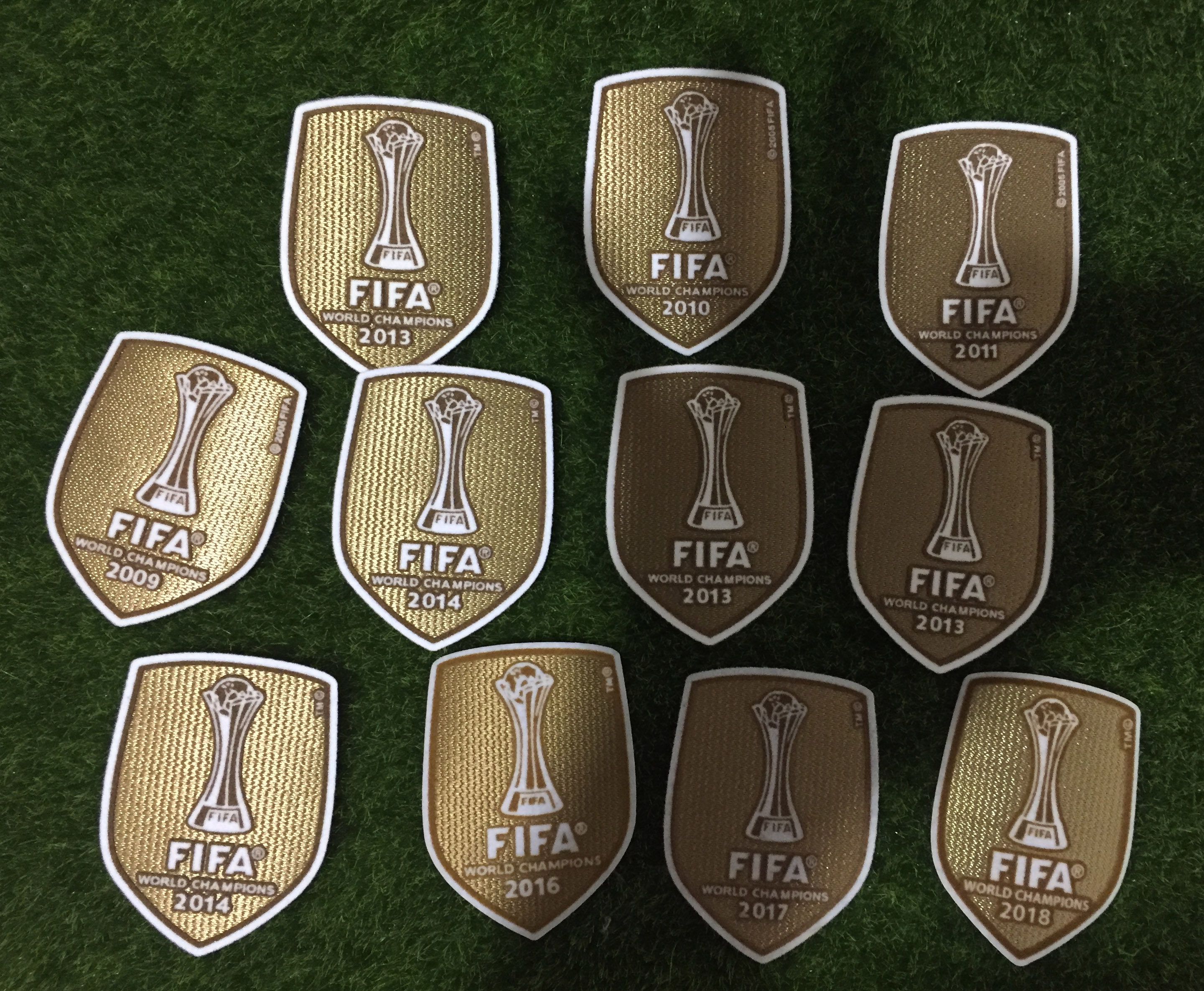 2008-2018-world cup champion shields Real Madrid's Mabassa national rice flocking arm chapter hot-turning soccer seal-Taobao