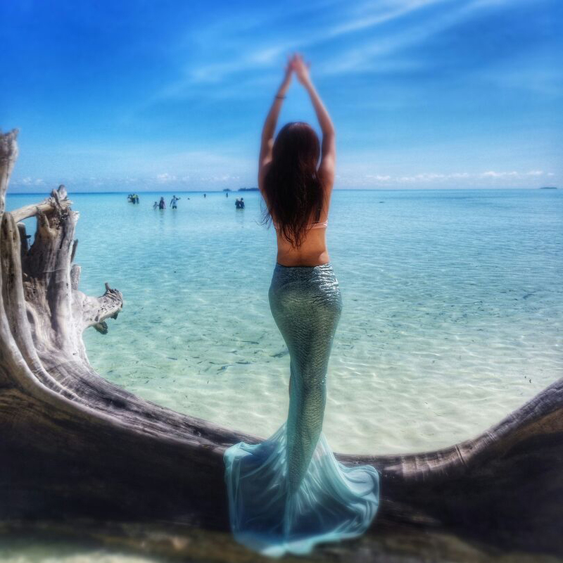 Sanya Seaside Vacation Mermaid Tail Long Floor-Length Beach Irregular Slim-Fit Hip-Hugging High-Waisted Long Skirt Sanya Seaside Vacation Mermaid Tail Long Floor-Length Beach Irregular Slim-Fit Hip-Hugging High-Waisted Long Skirt