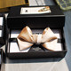 MERLIN high-end champagne color design classic wedding host bow tie Western European party party gift