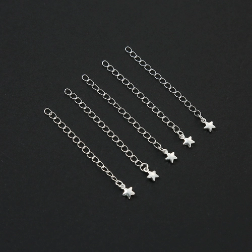 Медный серебряный браслет, ожерелье ручной работы, длинный аксессуар, 18 карат