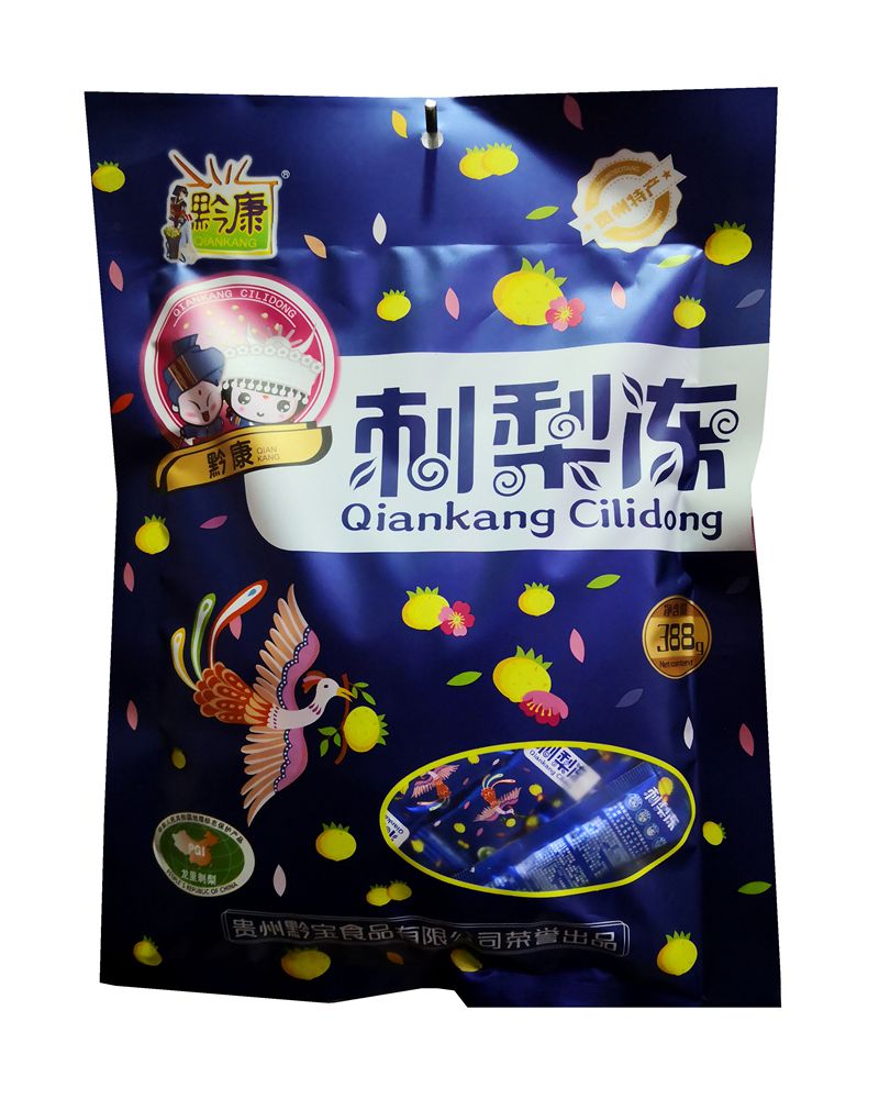 Guizhou Specialty Qiankang Prickly Pear Jelly 388g Casual Snack Prickly Pear Jelly Juice Jelly Candy Office Snack