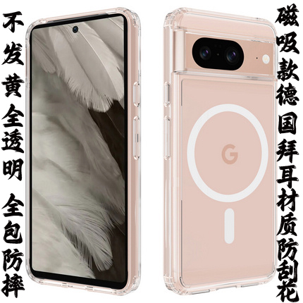 Suitable for Google Pixel 8 Pixel6 7 10Proxl Phone Case 6Pro 6A10A Protective Cover 7Pro Full Coverage Anti-Drop 7Pro 9Proxl 7A Magnetic Case 8A Soft and Hard Case