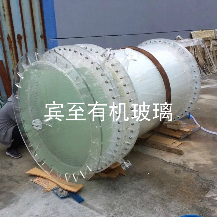 Organic glass circular cylinder dust filter element experimental equipment acrylic cylinder to figure for processing