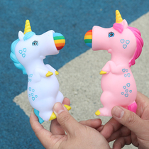 Spit ball unicorn squeeze tricky creative decompression soft bomb toy Christmas childrens birthday gift neutral cute