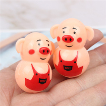 Mini Pig tumbler toy