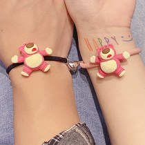 Net Red New ins small rubber band to send boyfriend head rope hand rope dual-use Japanese and Korean Hairband women tie hair rope holster