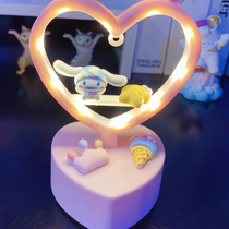 Yugui dog creative DIY mini desk lamp ins style simple night light student dormitory reading decorative lamp