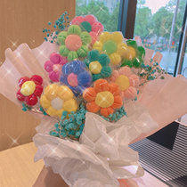 diy handmade flowers send girlfriends Tanabata walk creative special small birthday gift female