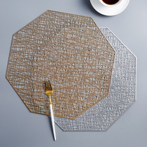 Creative Hollowed-out Dining Mat PVC Nordic Table Mat Insulation Mat Home Cutlery Mat European Style Light Lavish Design Western Dining Mat