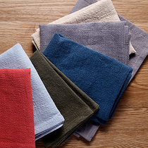 Thickened Japanese style Hemp Dining Mat tea towels Tea Daub cup cloth Napkin Cloth gourmet Gourmet Photo Background Cotton Numb