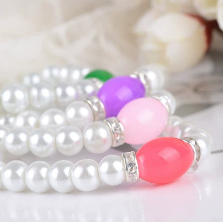 Модный аксессуар из нефрита, браслет из жемчуга, в корейском стиле, подарок на день рождения