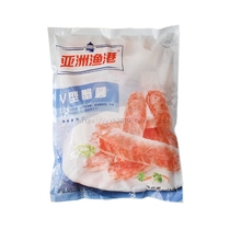 Asian fishing port V-type crab roe crab willow stick surimi products sushi cuisine crab stick sushi instant 1kg