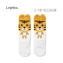 2 Double Dress 0-1 Year Old Baby Pine Mouth Calf Socks Socks Socks Baby Socks Baby Socks Pure Cotton Leggings Socks