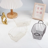 INS Iron Wire Small Basket Desktop Украшения.